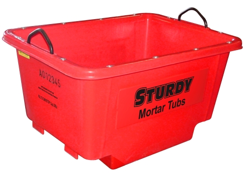 Sturdy Versatile Mortar Tub 250Ltr