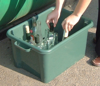 Sturdy Kerbside Recycling Box 38Ltr
