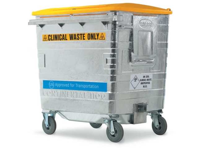 Clinical Waste Container 820Ltr – UN Approved