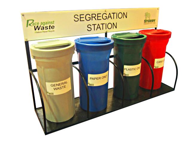 Sturdy Waste Segregation Station