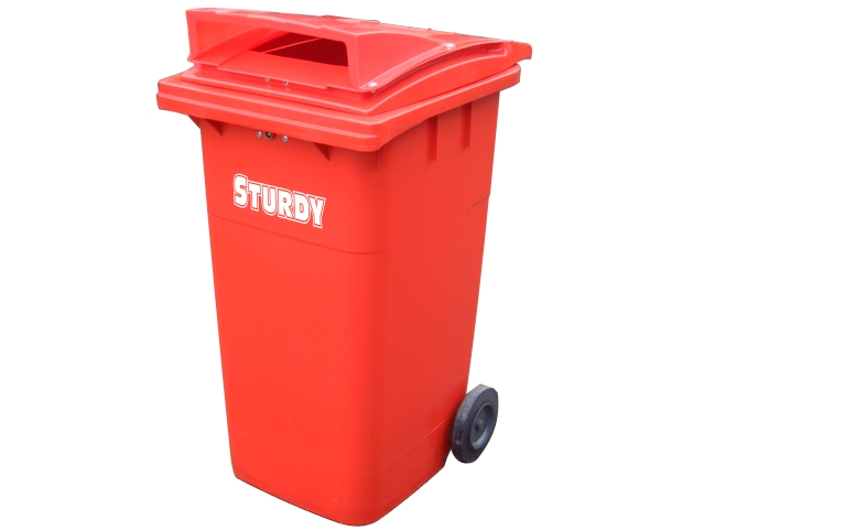 Wheeled Confidential Waste Container