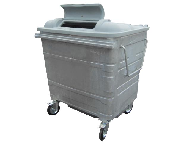 Storm 1100Ltr Galvanised Recycling Container