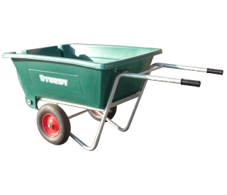 Sturdy Equestrian Tipping Wheelbarrow